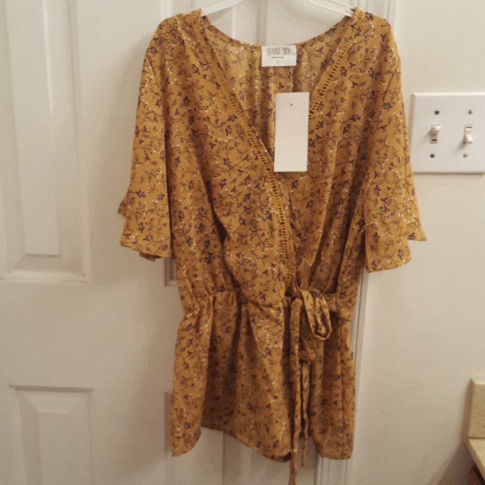 Floral blouse